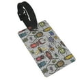 thumbnail image 1 of Kdxio Bright Insects Luggage Tags Privacy Cover ID Label Suitcase Tags Identifiers For School Bags,Suitcases, 1 of 7