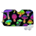 thumbnail image 1 of Kdxio Bright Mushrooms Print Windshield Sun Shade,UV Rays and Sun Heat Protection,Sunshade for Car Windshield,Car Shade Front Windshield -, 1 of 6