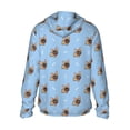 thumbnail image 1 of Kdxio Brown French Bulldog Print Women Men Sun Protection UPF 50+ Jackets Zip Up Long Sleeve Hoodie Hiking Lightweight with Pockets, 1 of 7