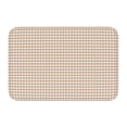 thumbnail image 1 of Kdxio Brown Gingham,16" x 24", Non-Slip Front Door Mats,Outdoor Welcome Mat Washable, 1 of 9