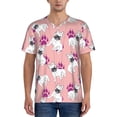 thumbnail image 1 of Kdxio Bulldog Mens T-Shirts Baseball Vintage Fashionable Lightweight Casual Crew Neck Slim Fit with Long Sleeves-3X-Large, 1 of 7