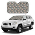 thumbnail image 1 of Kdxio Bulldog Print Windshield Sun Shade, Foldable Sun Blocker for Car,Truck,SUV Automotive Interior Sun Protection,Reflective Shade for Front Windshield(Medium), 1 of 6