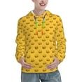 thumbnail image 1 of Kdxio Burger 1 Print Womens Oversized Hoodies Sweatshirts Hooded Pullover Tops Sweaters Casual-Small, 1 of 7