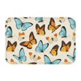 thumbnail image 1 of Kdxio Butterflies,16" x 24", Non-Slip Front Door Mats,Outdoor Welcome Mat Washable, 1 of 9