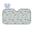 thumbnail image 1 of Kdxio Butterflies Print Front Windshield Sun Shade,Folding Auto Sunshade for Car Truck SUV-Medium, 1 of 1