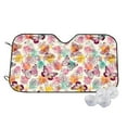 thumbnail image 1 of Kdxio Butterflies and Roses Print Windshield Sun Shade,UV Rays and Sun Heat Protection,Sunshade for Car Windshield,Car Shade Front Windshield - Medium, 1 of 6