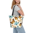 thumbnail image 1 of Kdxio Butterflies Women Reusable Grocery Bags Foldable Ripstop,Reusable Shopping Bags for Shopping,Gym,Gift, 1 of 7