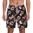 thumbnail image 1 of Kdxio Butterflies1 Print Men'S Swim Trunks With Compression Liner 7 Inch Inseam Quick Dry Swim Shorts, 1 of 7