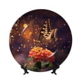 thumbnail image 1 of Kdxio Butterfly Sitting on a Flower Bone China Decorative Plate Ceramic Decorative Plate for Home Office Wall Stand Decorative Plates for Home Bedroom-6in, 1 of 6