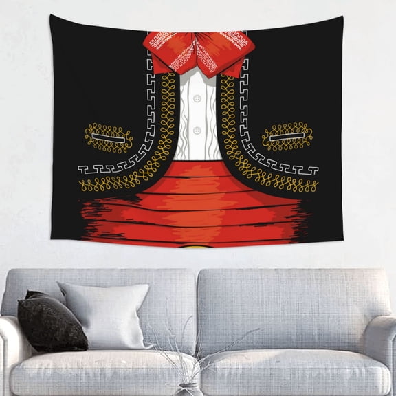 Kdxio CHARRO SUIT Wall Hanging Tapestries Banner For Bedroom College Dorm Home Living Room Party Decor 29X37 In