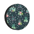 thumbnail image 1 of Kdxio Cactus 2 for Tire Cover Wheel Protectors Tyre Covers Weatherproof Wheel Covers Universal Fit for Trailer Rv SUV Truck Camper Travel Trailers 14 inch, 1 of 8