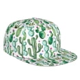 thumbnail image 1 of Kdxio Cactus Plants1 Print Snapback Hat for Men Women,Adjustable Baseball Cap, 1 of 7