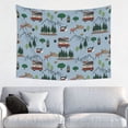 thumbnail image 1 of Kdxio Camping Caravan Wall Hanging Tapestries Banner For Bedroom College Dorm Home Living Room Party Decor 29X37 In, 1 of 8