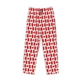 thumbnail image 1 of Kdxio Canada Print Men's Sleep Pajama Pant Lounge Pants with Pockets, 1 of 8