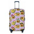 thumbnail image 1 of Kdxio Cartoon Avocados Pattern Luggage Cover for Travel,Elastic and Durable,Fits 18-32 Inch,Anti-Scratch Suitcase Protector-No luggage included, 1 of 5