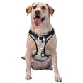 thumbnail image 1 of Kdxio Cartoon Bear Brown Print No Pull Dog Harness Adjustable Reflective Oxford Easy Control Medium Large Dog Harness for Training and Everyday-Large, 1 of 8