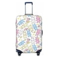 thumbnail image 1 of Kdxio Cartoon Bunny Pattern Luggage Cover for Travel,Elastic and Durable,Fits 18-32 Inch,-No luggage included, 1 of 8
