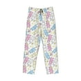 thumbnail image 1 of Kdxio Cartoon Bunny Print Men's Sleep Pajama Pant Lounge Pants with Pockets, 1 of 8