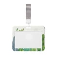 thumbnail image 1 of Kdxio Cartoon Cactus Card Badge Holder Work Badge Sleeve for Office, School, Factory, ID Credit Cards, Driver Licenses and Passes, 1 of 7