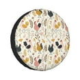thumbnail image 1 of Kdxio Cartoon Chickens for Tire Cover Wheel Protectors Tyre Covers Weatherproof Wheel Covers Universal Fit for Trailer Rv SUV Truck Camper Travel Trailers 15 inch, 1 of 8