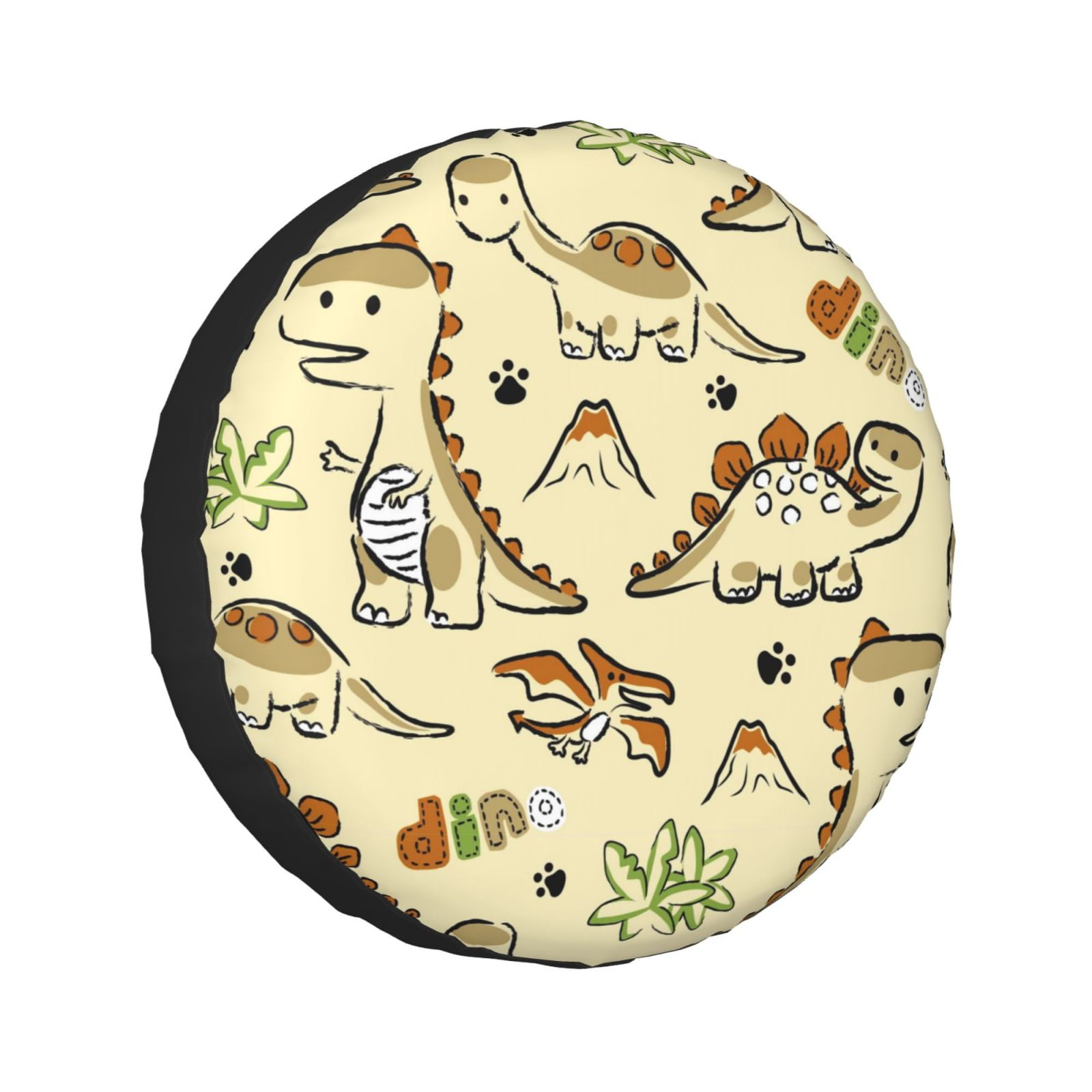 Kdxio Cartoon Dinosaurs for Tire Cover Wheel Protectors Tyre Covers