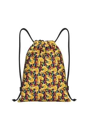 Cartoon Ducks Print Drawstring Backpack Bag,Waterproof Draw String Back Sack, Gym Drawstring Bags Swim Bag For Unisex