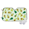thumbnail image 1 of Kdxio Cartoon Fruit Print Windshield Sun Shade,UV Rays and Sun Heat Protection,Sunshade for Car Windshield,Car Shade Front Windshield - Medium, 1 of 6
