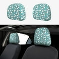 thumbnail image 1 of Kdxio Cartoon Funny Goose Pattern Print 2 Piece Car Head Rest Covers Set Auto Front/Rear Seats Headrest Cover Universal Fit Most Cars,Sedan, SUV, 1 of 9