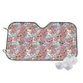 thumbnail image 1 of Kdxio Cartoon Hearts Print Windshield Sun Shade,UV Rays and Sun Heat Protection,Sunshade for Car Windshield,Car Shade Front Windshield -, 1 of 6