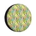 thumbnail image 1 of Kdxio Cartoon Panda And Leaf for Tire Cover Wheel Protectors Tyre Covers Weatherproof Wheel Covers Universal Fit for Trailer Rv SUV Truck Camper Travel Trailers 16 inch, 1 of 5