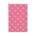 thumbnail image 1 of Kdxio Cartoon Pigs and Hearts Pattern Golf Towel (24" X 16") with Carabiner Clip - The Convenient Golf Cleaning Towel, 1 of 8