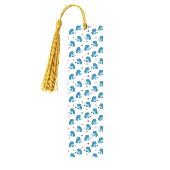 Kdxio Cartoon Poodle Dog Print Metal Tassel Bookmarks,Perfect Gift for Art Lovers and Bookworms Metal Bookmarks for Women