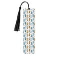 thumbnail image 1 of Kdxio Cartoon Poodle Dog Print Metal Tassel Bookmarks,Perfect Gift for Art Lovers and Bookworms Metal Bookmarks for Women, 1 of 8