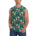 thumbnail image 1 of Kdxio Cartoon Poodle Dog for Men's Muscle T-shirt,Sleeveless for Workout Running Athletic Gym Lounge Casual, 1 of 7