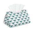 thumbnail image 1 of Kdxio Cartoon Shark Print Tissue Box Cover,Modern PU Leather Rectangular Tissue Box Holder for Bathroom Living Room Bedroom Office Desk Car Home, 1 of 9