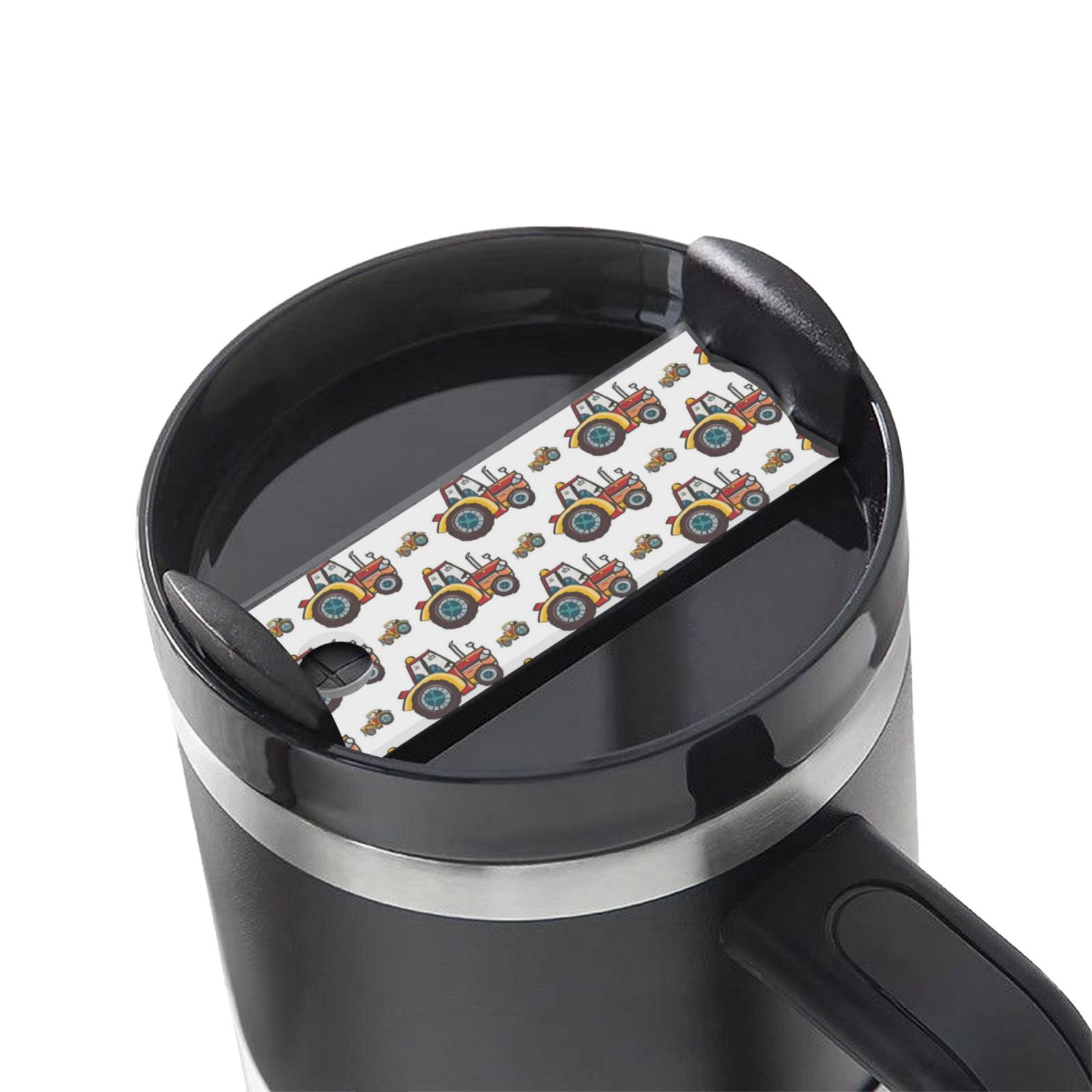 Kdxio Cartoon Tractor Name Plate Compatible Stanley Cups Name Tag ...