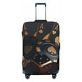 thumbnail image 1 of Kdxio Casino Cards Poker Pattern Luggage Cover for Travel,Elastic and Durable,Fits 18-32 Inch,Anti-Scratch Suitcase Protector-No luggage included, 1 of 5
