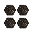 thumbnail image 1 of Kdxio Casino Funny Coasters,4 Pcs Leather Coasters,Housewarming Gifts,Protect Furniture from Water Marks Scratch and Damage, 1 of 6