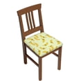 thumbnail image 1 of Kdxio Chair Seat Covers Bananas Print Chair Covers for Dining Room Square Washable Chair Protector Seat(Four Pieces), 1 of 1