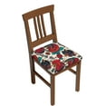 Kdxio Chair Seat Covers Chicken Print Chair Covers for Dining Room