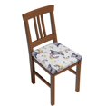 thumbnail image 1 of Kdxio Chair Seat Covers Rabbit And Butterfly Print Chair Covers for Dining Room Square Washable Chair Protector Seat(Two Pieces), 1 of 8