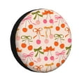 Kdxio Cherries And Bows for Tire Cover Wheel Protectors Tyre Covers