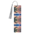 thumbnail image 1 of Kdxio Cherry Blossoms Print Metal Tassel Bookmarks,Perfect Gift for Art Lovers and Bookworms Metal Bookmarks for Women, 1 of 8