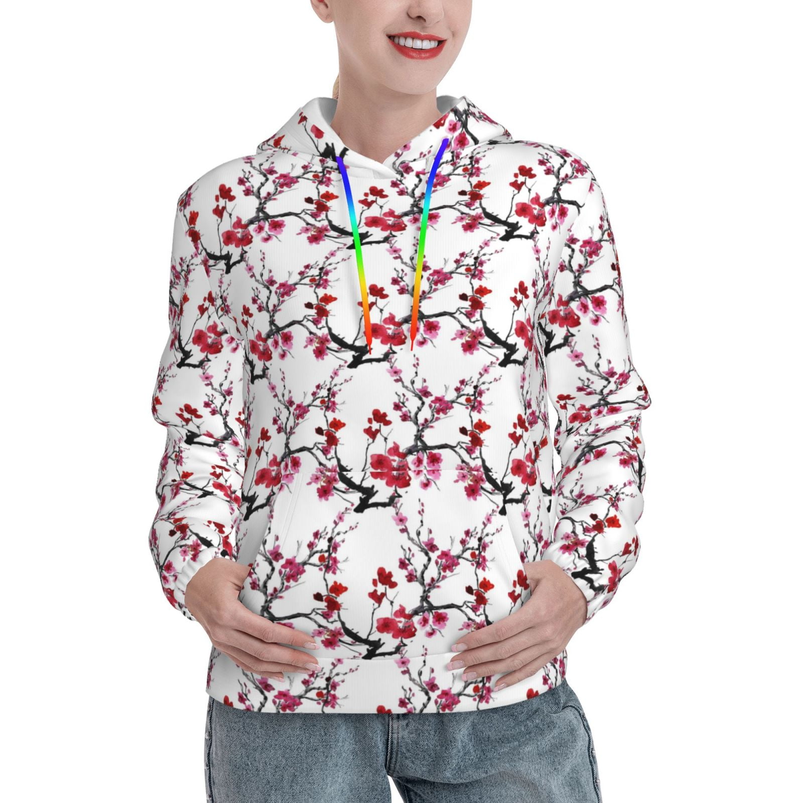 Vibows L S O Neck Knit Pullove Cherry Blossom