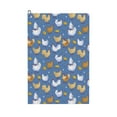 thumbnail image 1 of Kdxio Chicken Family Pattern Golf Towel (24" X 16") with Carabiner Clip - The Convenient Golf Cleaning Towel, 1 of 8