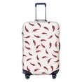 thumbnail image 1 of Kdxio Chili Pattern Luggage Cover for Travel,Elastic and Durable,Fits 18-32 Inch,Anti-Scratch Suitcase Protector, 1 of 9