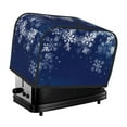 thumbnail image 1 of Kdxio Christmas Blue Print Toaster Cover Bread Machine Cover Fits for Most Standard 2 Slice Toasters,Keep Toaster Free From Dust And Fingerprint Oven Dustproof Cover, 1 of 7