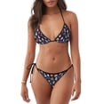 thumbnail image 1 of Kdxio Christmas Critters Delight for Women's Two-Piece Swimsuit Adjustable Ties Removable Cups Beachwear for Pool Vacation, 1 of 6