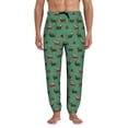 thumbnail image 1 of Kdxio Christmas Dachshund Pattern Joggers,Sweatpants for Men with Pockets-3X-Large, 1 of 5