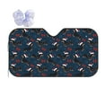 thumbnail image 1 of Kdxio Christmas Dachshund Print Front Windshield Sun Shade,Folding Auto Sunshade for Car Truck SUV-Small, 1 of 7